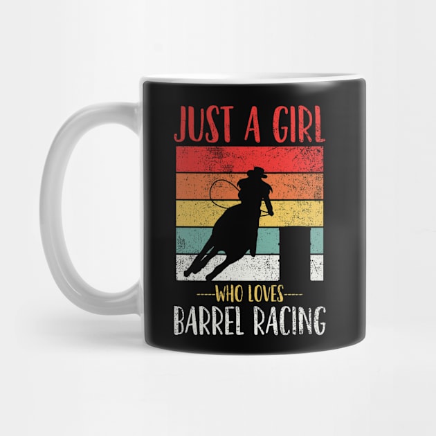 Barrel Racing Cowgirl Vintage by CreativeGiftShop